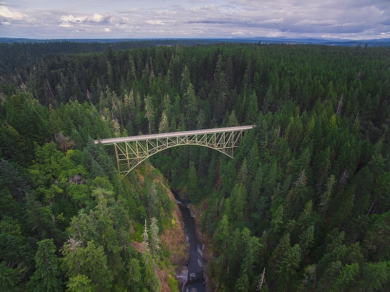 Bridge in Mason County, Washington