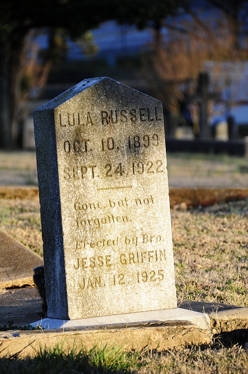 Cemetery in Greenville, South Carolina