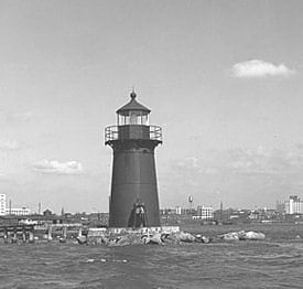 Lighthouse in Bridgeport, Connecticut