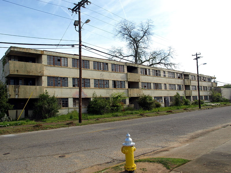 Apartment building in Montgomery, Alabama