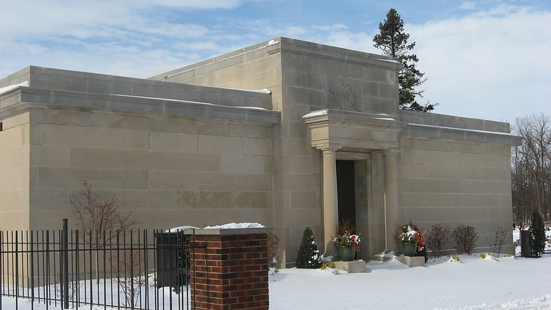 Mausoleum in Auburn, Indiana
