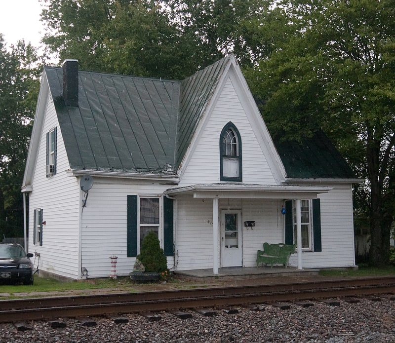 Historical landmark in Augusta, Kentucky