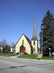 Episcopal church in Algoma, Wisconsin