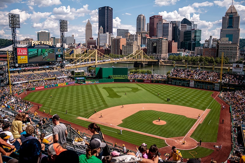 Stade de baseball à Pittsburgh, Pennsylvanie
