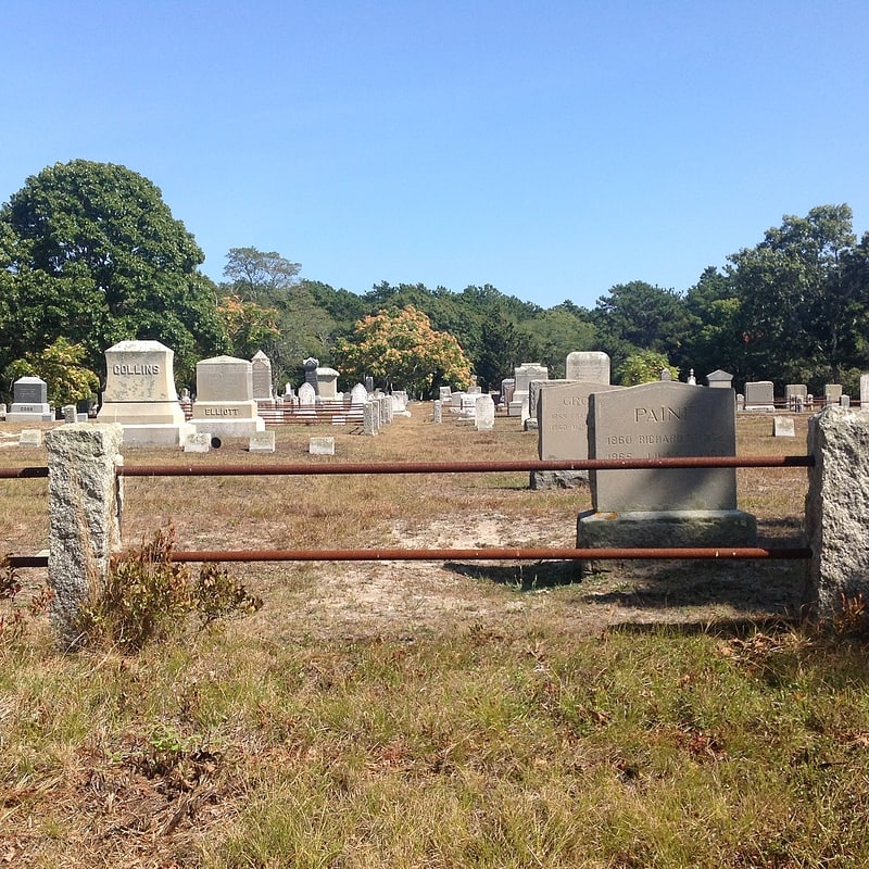 Cemetery in Truro, Massachusetts
