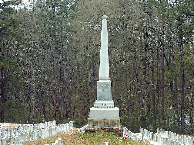 Cemetery in Camden, Arkansas