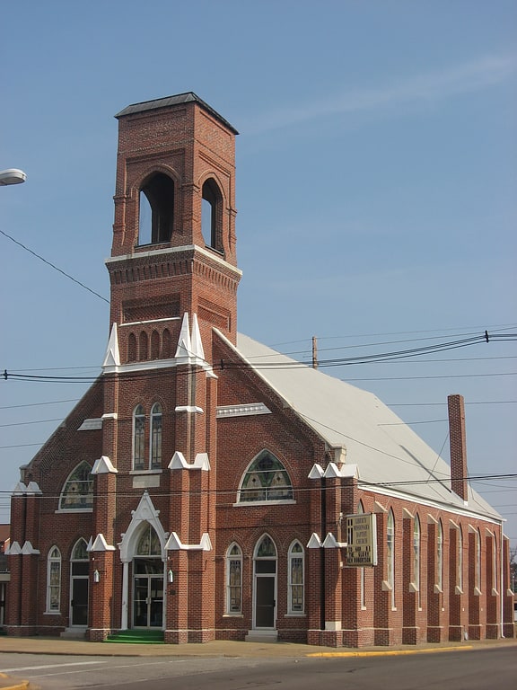 Baptist church in Evansville, Indiana