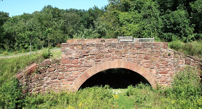Arch bridge in Farmington, Connecticut