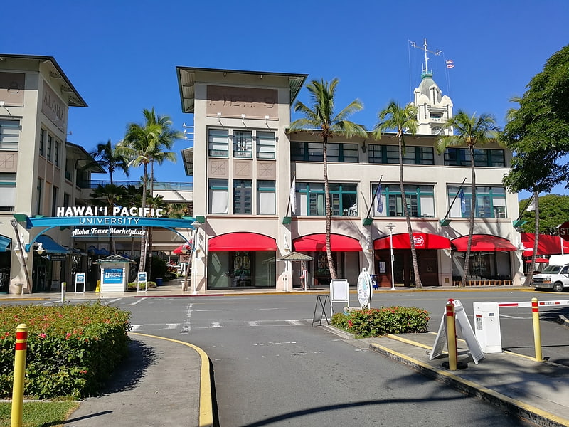 Shopping center in Honolulu, Hawaii