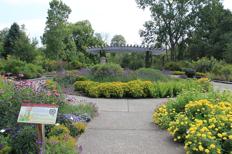Jardín botánico, Municipio de Ann Arbor, Míchigan
