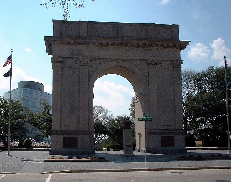 Memorial in Newport News, Virginia