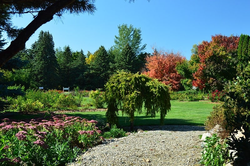 Botanical garden in Brookings, South Dakota