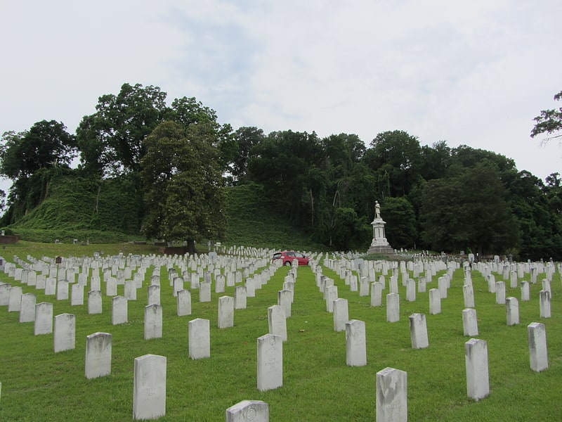 Cemetery in Vicksburg, Mississippi