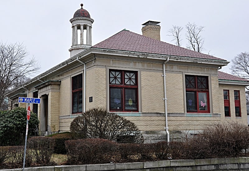 Public library in Stoneham, Massachusetts