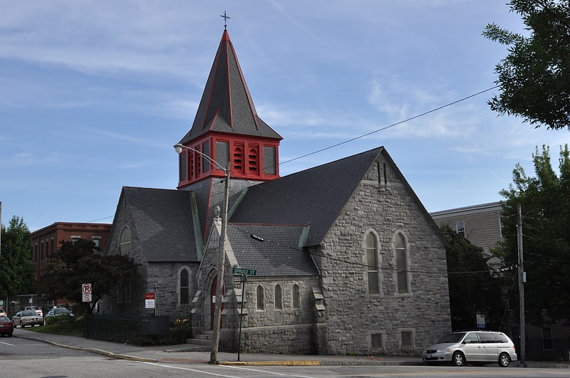 Church building in Lewiston, Maine
