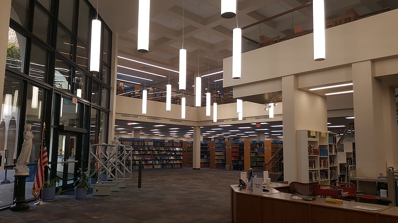 University library in Sarasota, Florida