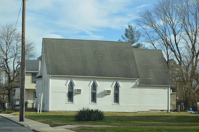 Methodist church in Harrington, Delaware
