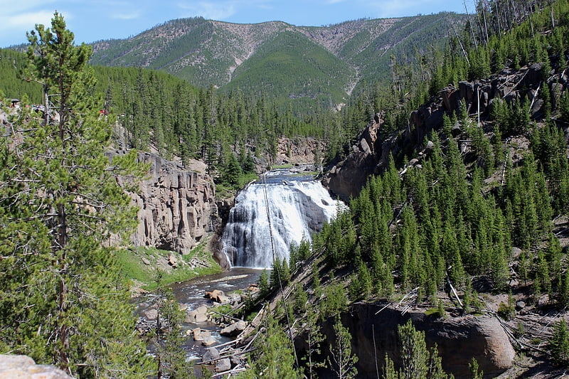 Wasserfall in Wyoming