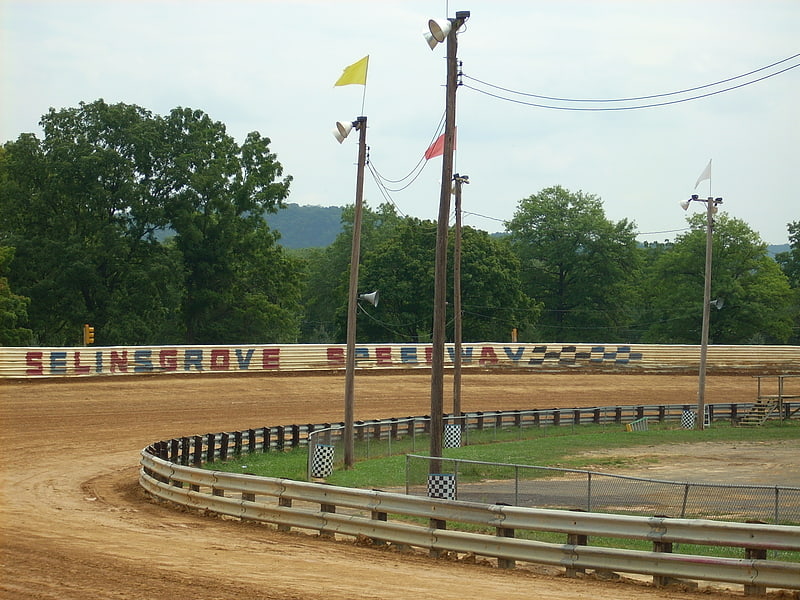 Car racing track in Snyder County, Pennsylvania