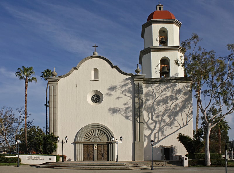 Basilica in San Juan Capistrano, California