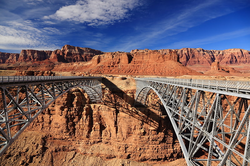 Puente en arco en Arizona