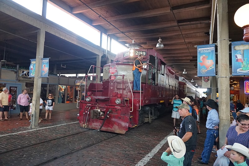 Rail museum in Grapevine, Texas