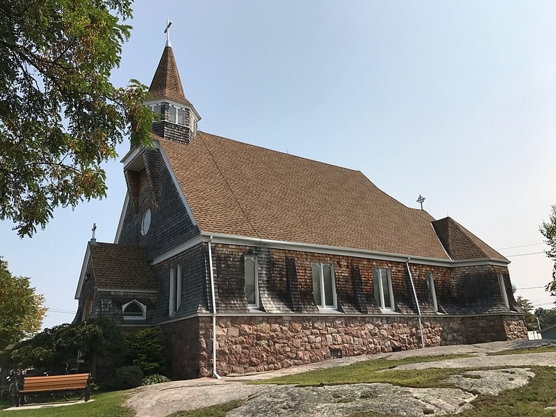 Church in Alexandria Bay, New York