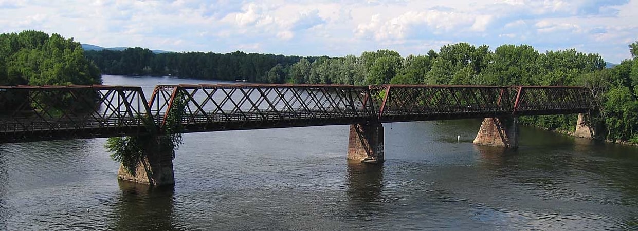 Norwottuck Rail Trail Bridge