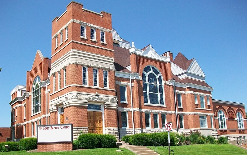 Baptist church in Davenport, Iowa