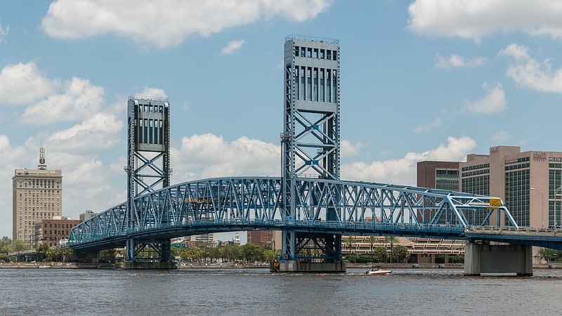 Lift bridge in Jacksonville, Florida