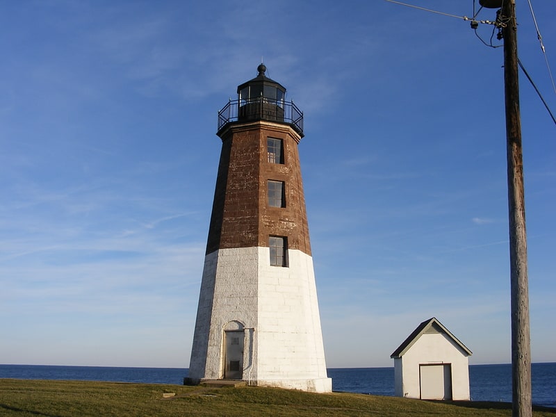 Lighthouse in Narragansett, Rhode Island