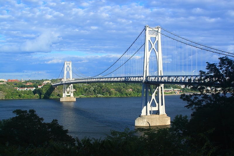Suspension bridge in Poughkeepsie, New York