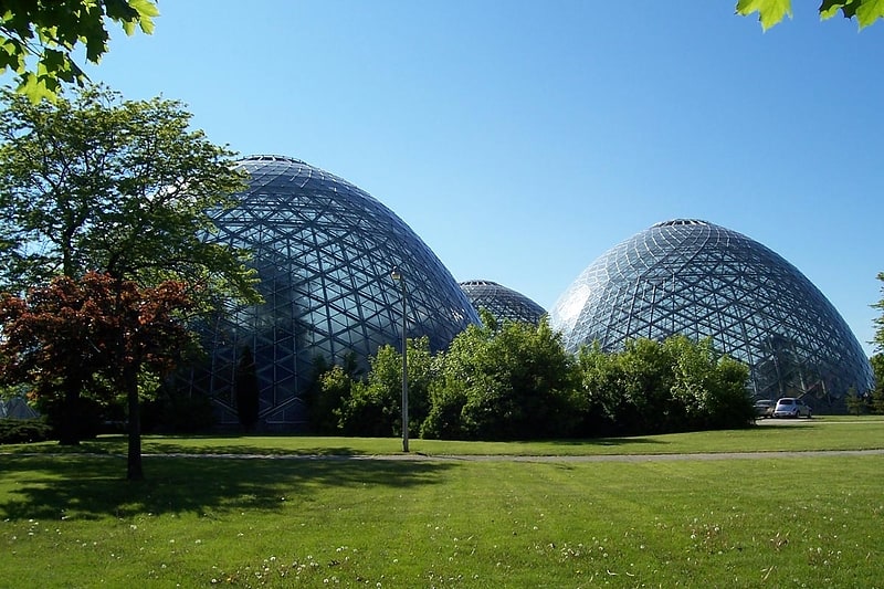 Jardin botanique à Milwaukee, Wisconsin