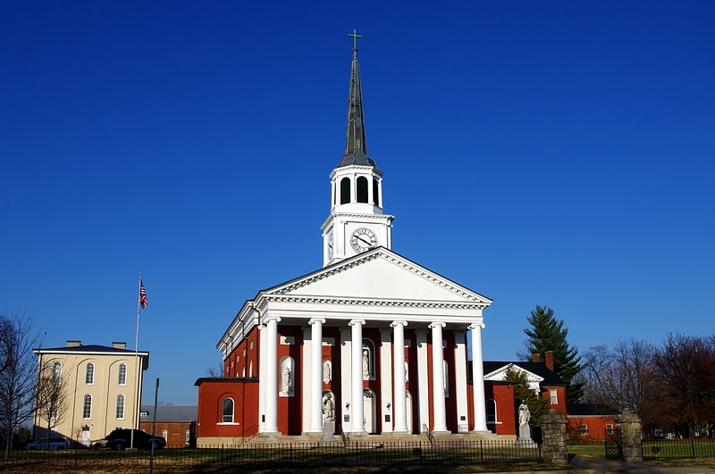 Iglesia parroquial en Bardstown, Kentucky