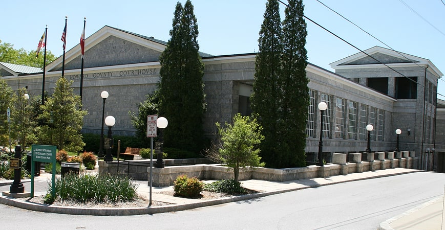 County court in Ellicott City, Maryland