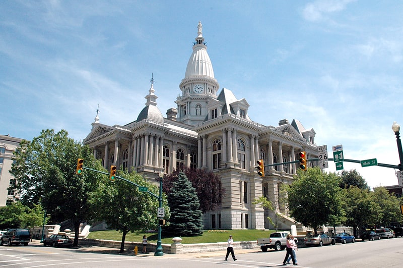 County government office in Lafayette, Indiana