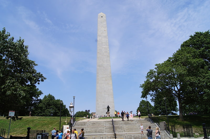 Monumento de guerra en Boston, Massachusetts