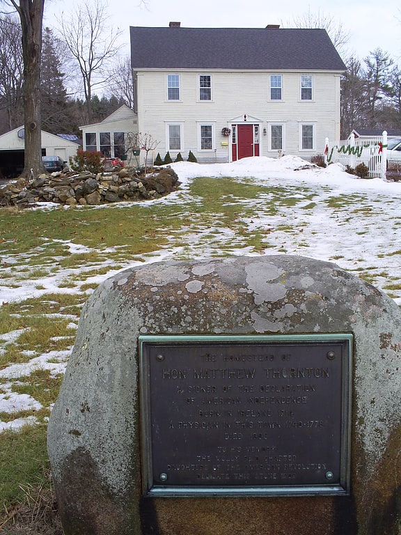 Historical landmark in Derry, New Hampshire