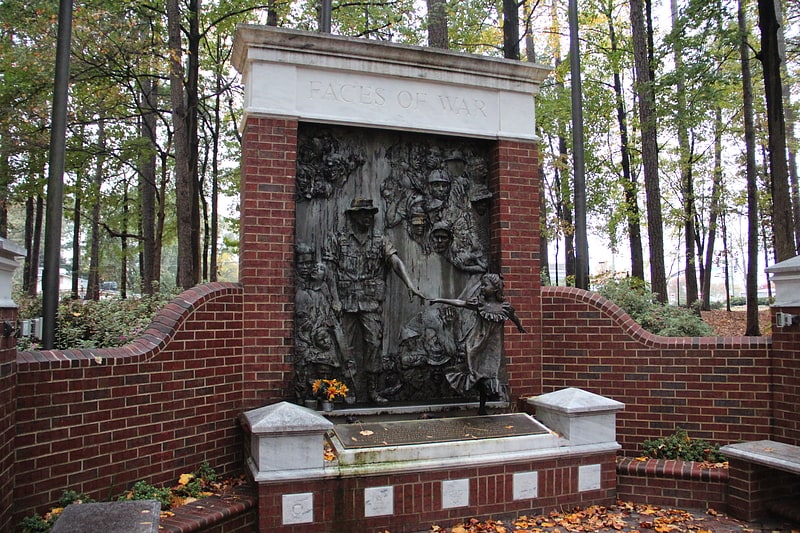 War memorial in Roswell, Georgia