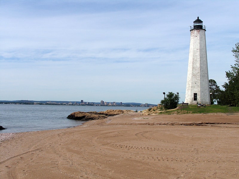 Lighthouse in New Haven, Connecticut