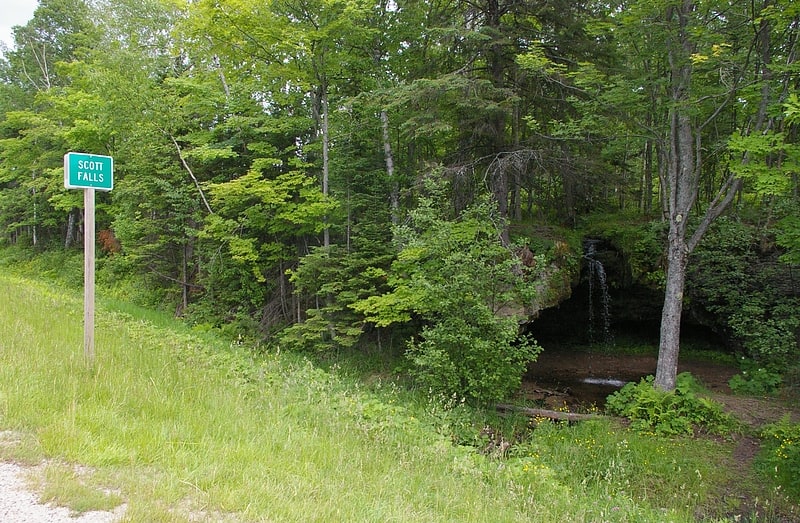 Waterfall in Michigan