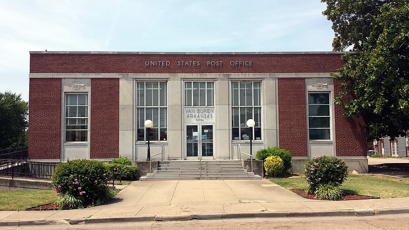 Post office in Van Buren, Arkansas