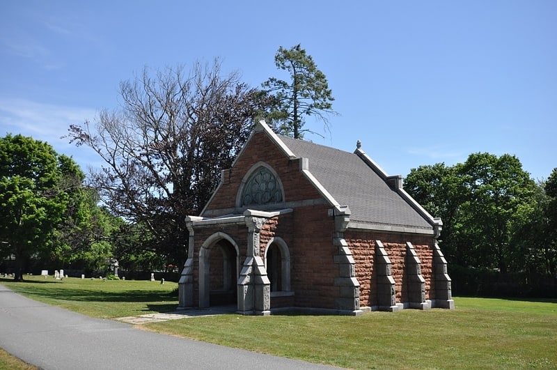 Cemetery in New Bedford, Massachusetts