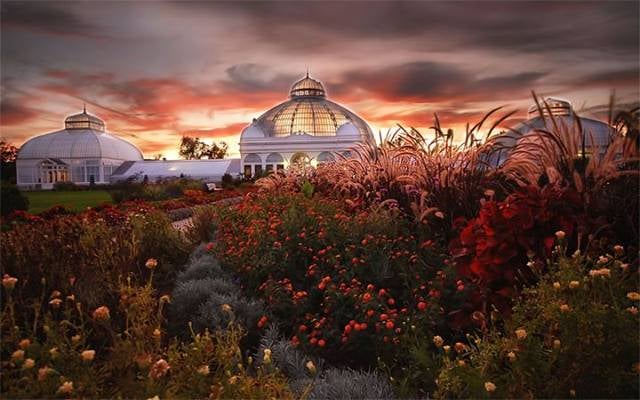 Botanical garden in Buffalo, New York