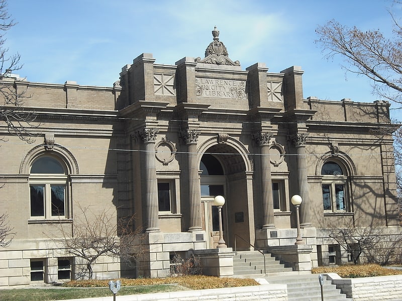 Public library in Lawrence, Kansas