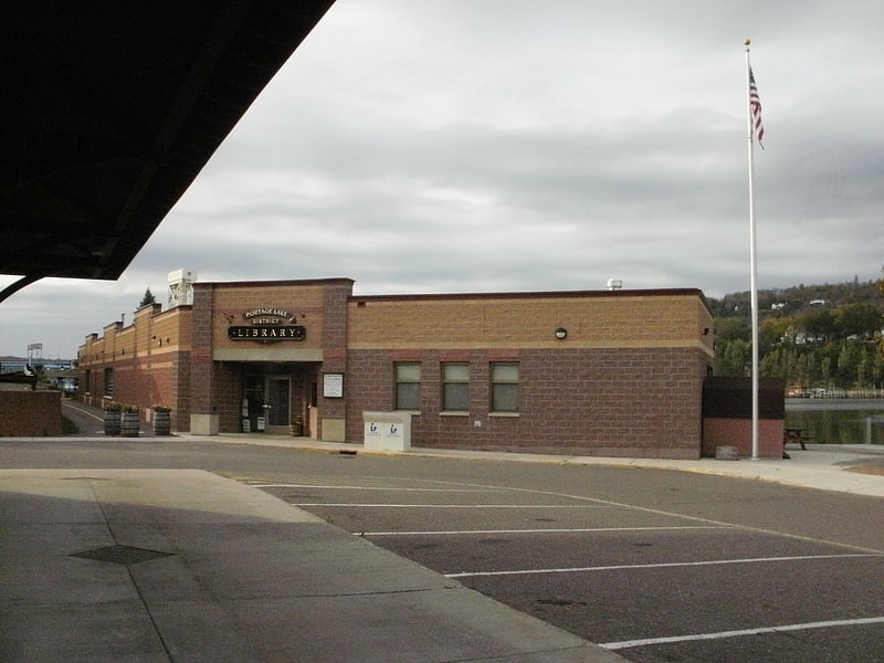 Public library in Houghton, Michigan