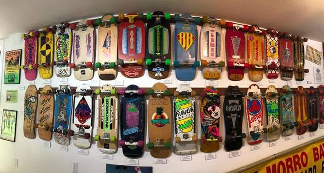 The Morro Bay Skateboard Museum
