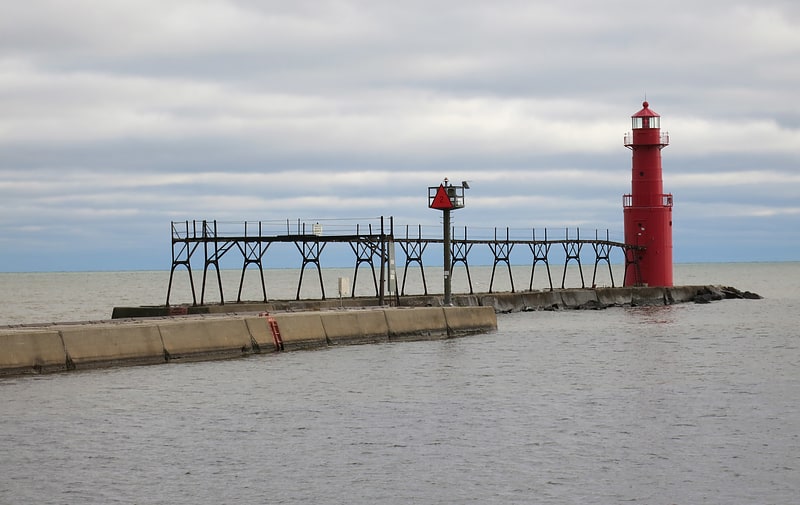 Lighthouse in Algoma, Wisconsin