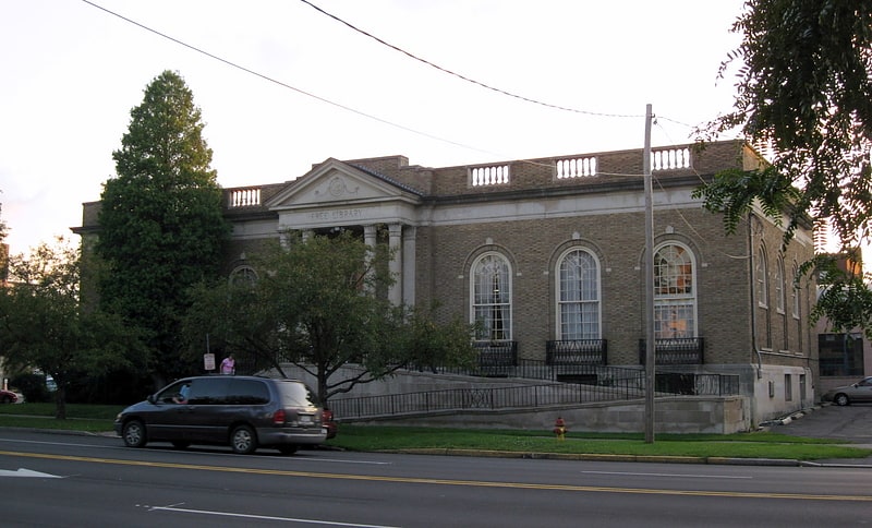 Library in Cortland, New York