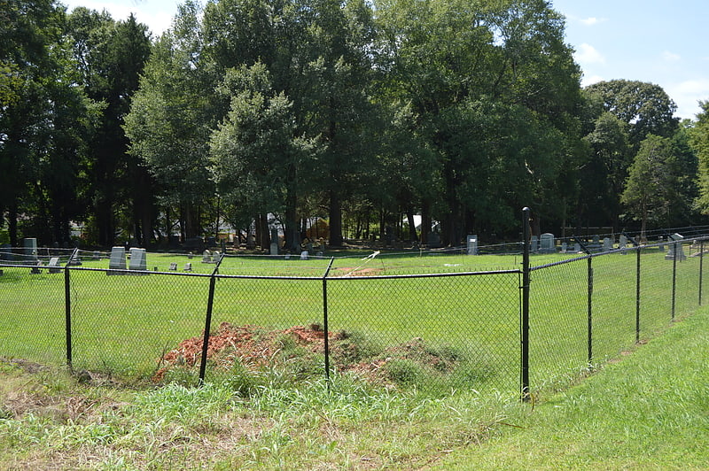 Cemetery in Lincolnton, North Carolina